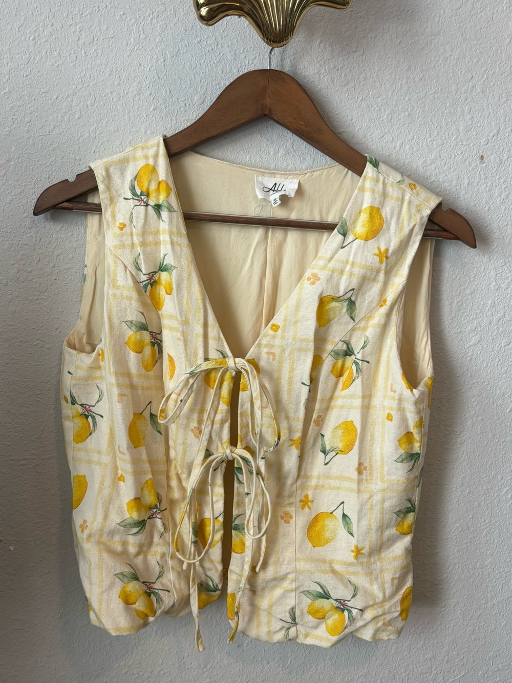 Able Los Angeles Soft Cream Tank Top